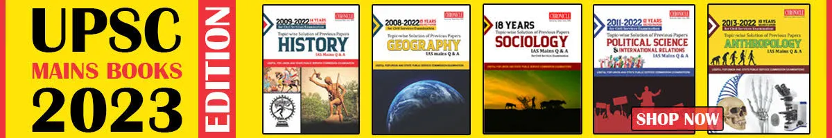 Chronicle English Books 2023 for Mains