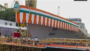 Indigenous Warships ‘Surat’ & ‘Udaygiri’ Launched