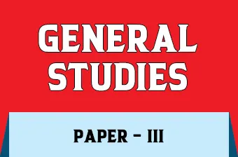 GS Paper III