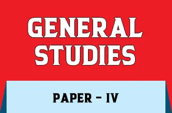 GS Paper IV