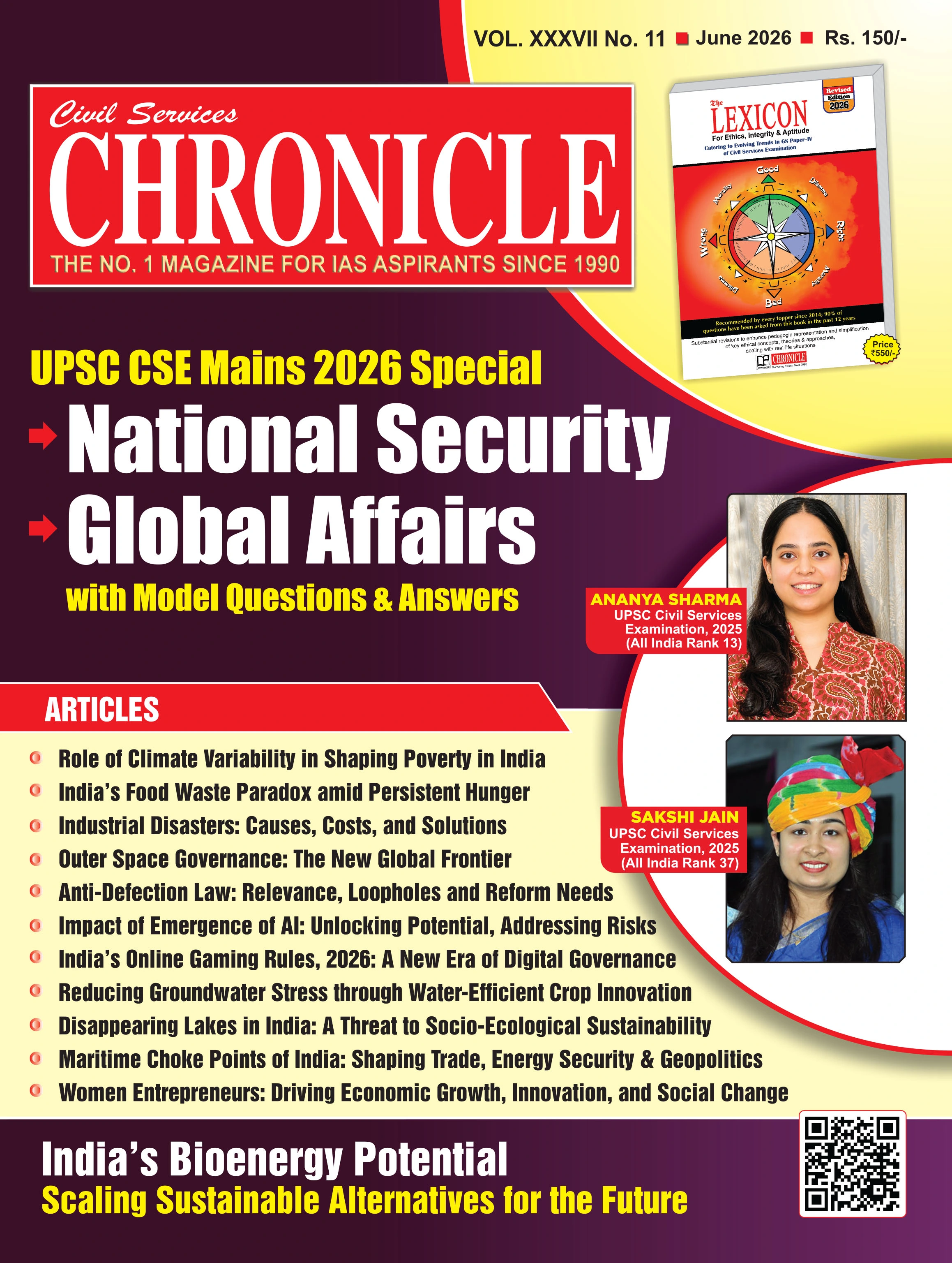Civil Services Chronicle June 2026