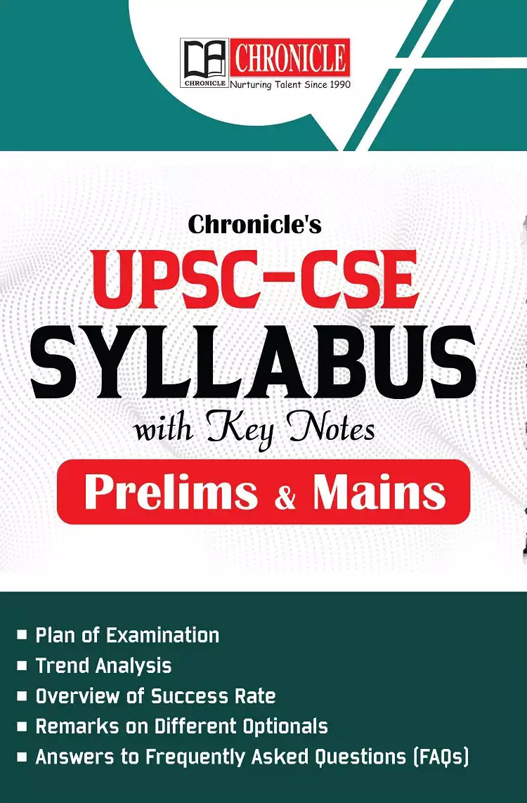 Chronicle UPSC CSE Syllabus With Key Notes Prelims & Mains