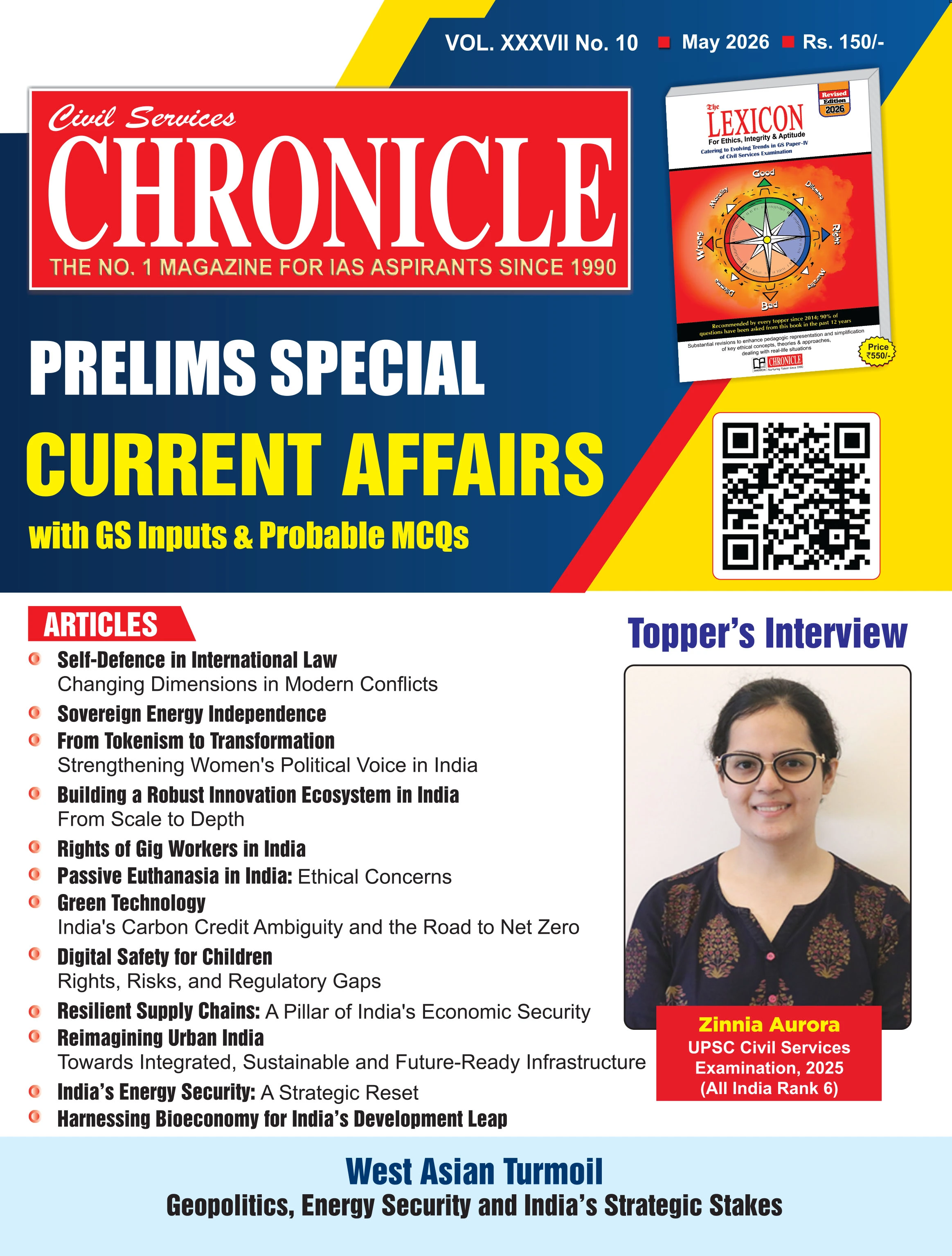 Civil Services Chronicle May 2026